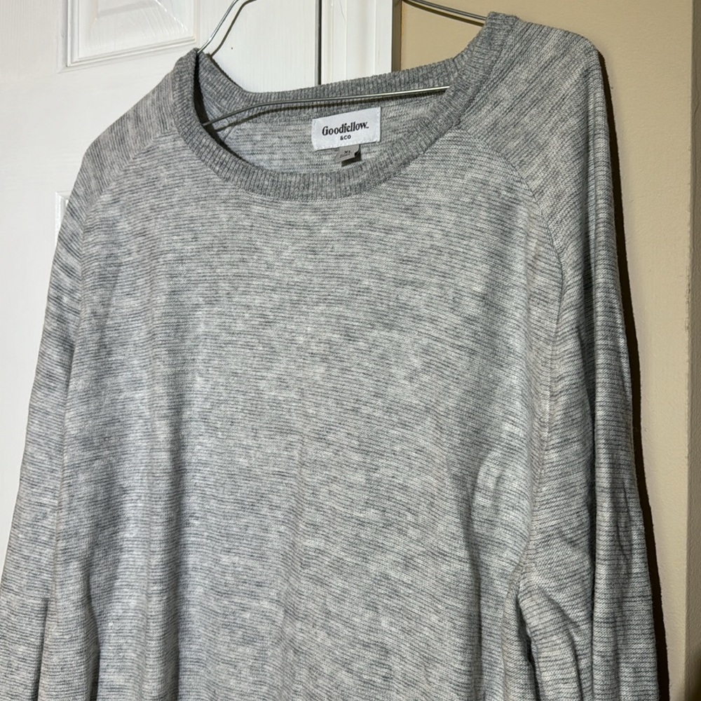 Goodfellow Grey Long Sleeve Sweater
